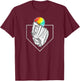 Snow Cone Catch, Softball & Baseball, Snowcone T-Shirt - T-Shirt | Maroon
