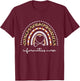 Rainbow Leopard informatics nurse T-Shirt - T-Shirt | Maroon