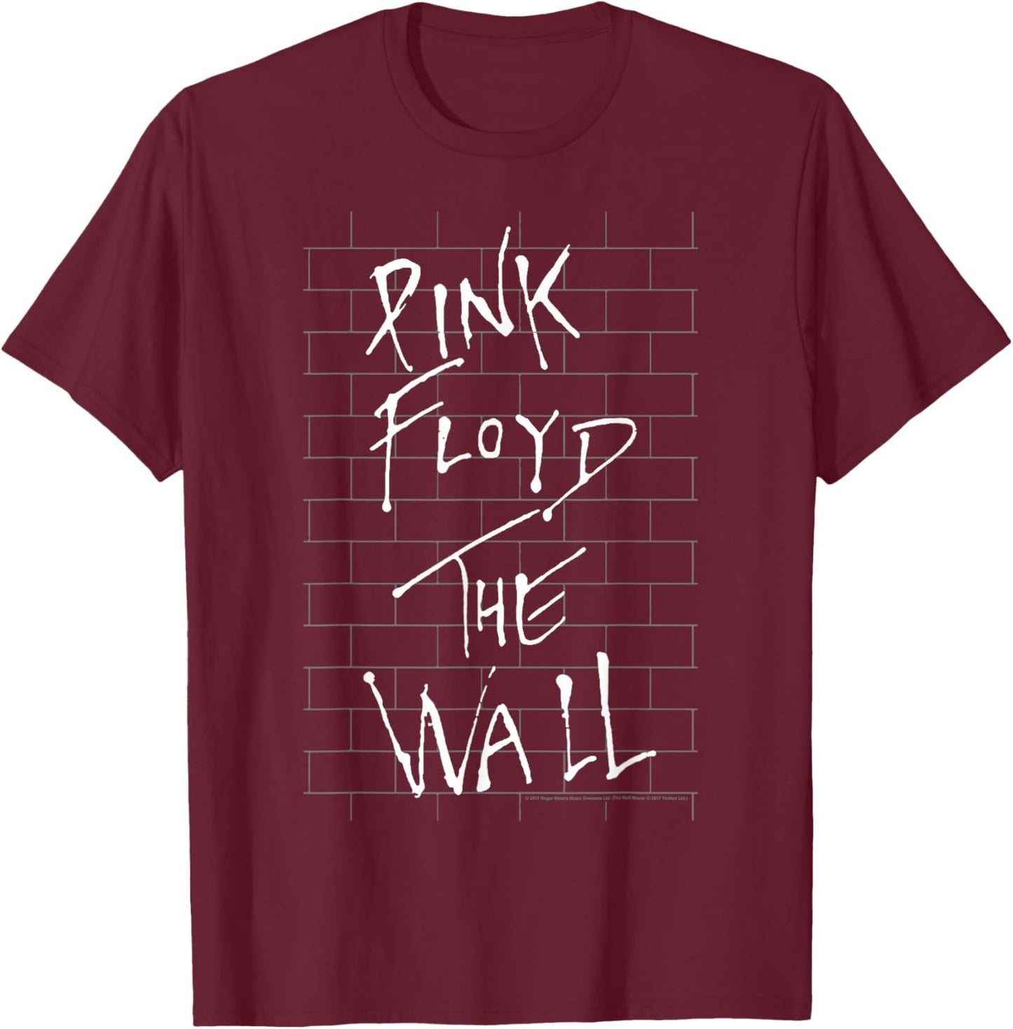 Roger Waters the Wall 2 T-Shirt - T-Shirt | Maroon