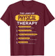 Funny PT Physical Therapy Gift Therapist Month T-Shirt - T-Shirt | Maroon