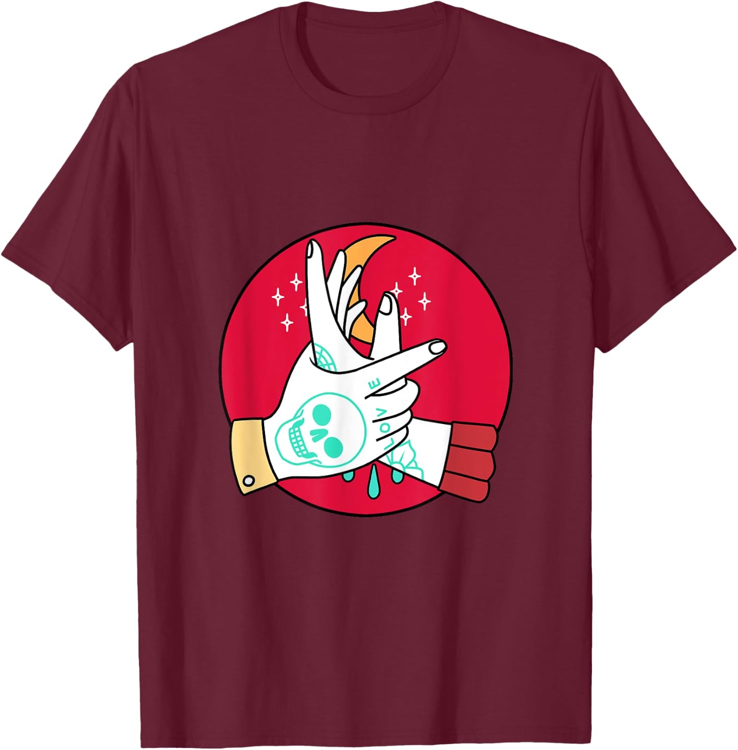 Wrist Locker - Brazilian Jiu Jitsu BJJ and Grappling T-Shirt - T-Shirt | Maroon