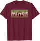 Funny Gardener Heartbeat Retro Graden Gardening Men T-Shirt - T-Shirt | Maroon