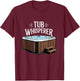 Whirlpool Funny Hot Tub T-Shirt - T-Shirt | Maroon
