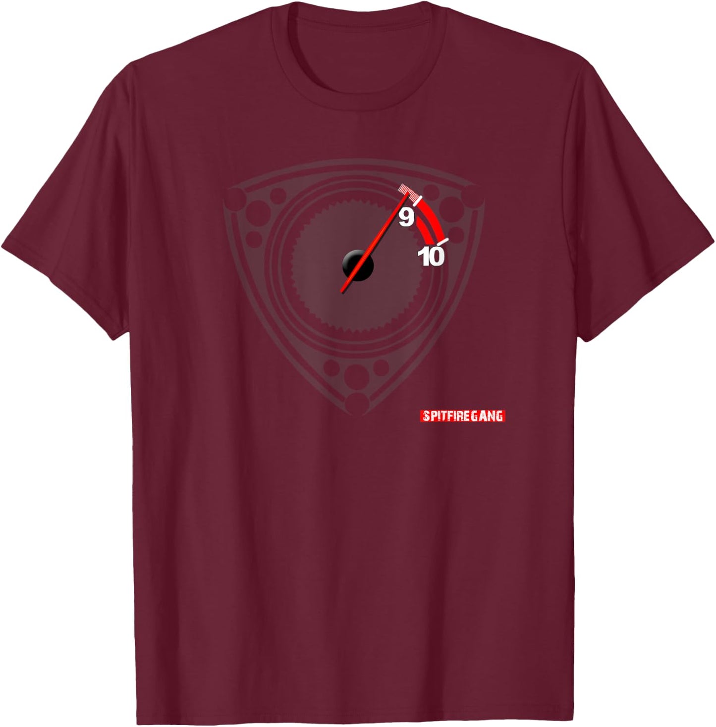 RX8 RX7 Redline Version 2 T-Shirt - T-Shirt | Maroon