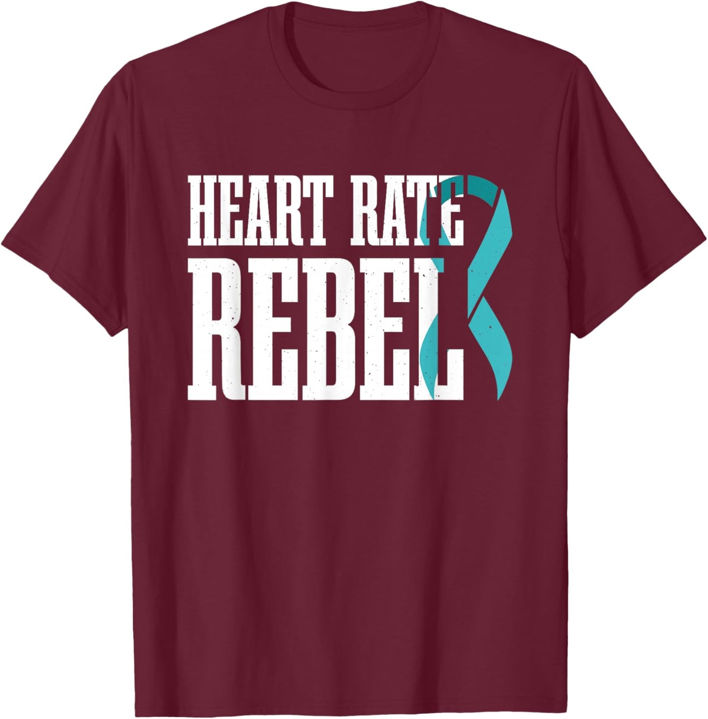 POTS Syndrome Postural Tachycardia Syndrome T-Shirt - T-Shirt | Maroon
