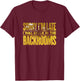 Stuck in Backrooms, Analog Horror Movie Liminal Creepypasta T-Shirt - T-Shirt | Maroon