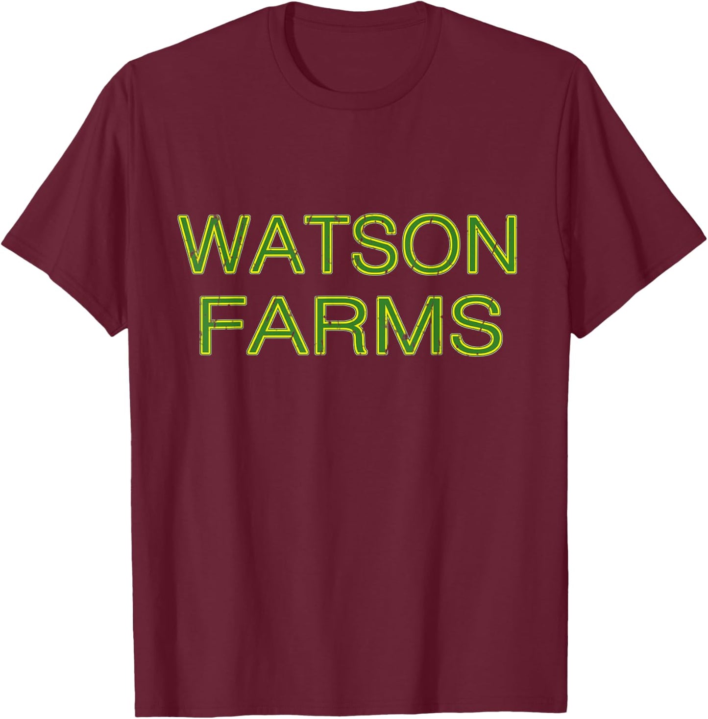 WATSON Farms Squad Family Reunion Last Name Team T-Shirt - T-Shirt | Maroon