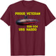 USS Haddo SSN-604 Submarine Veterans Day Father Grandpa T-Shirt - T-Shirt | Maroon