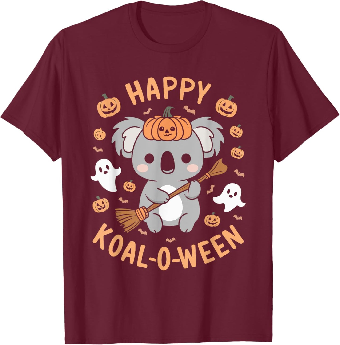 Happy Koal-O-Ween T-Shirt - T-Shirt | Maroon