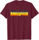 Vintage Death Valley National Park Retro T-Shirt - T-Shirt | Maroon