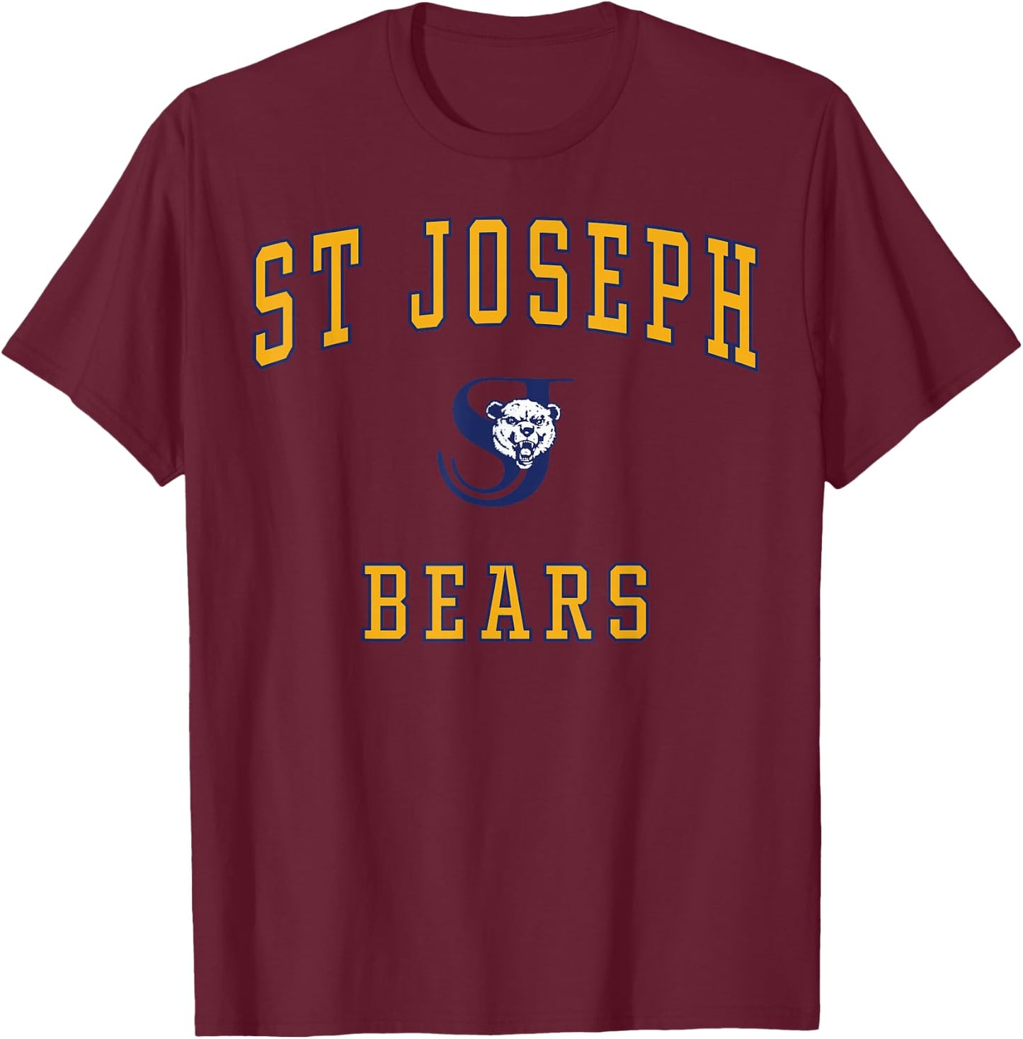 St. Joseph High School Bears T-Shirt - T-Shirt | Maroon