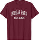 Morgan Park High School HS Chicago IL Vintage Sports T-Shirt - T-Shirt | Maroon
