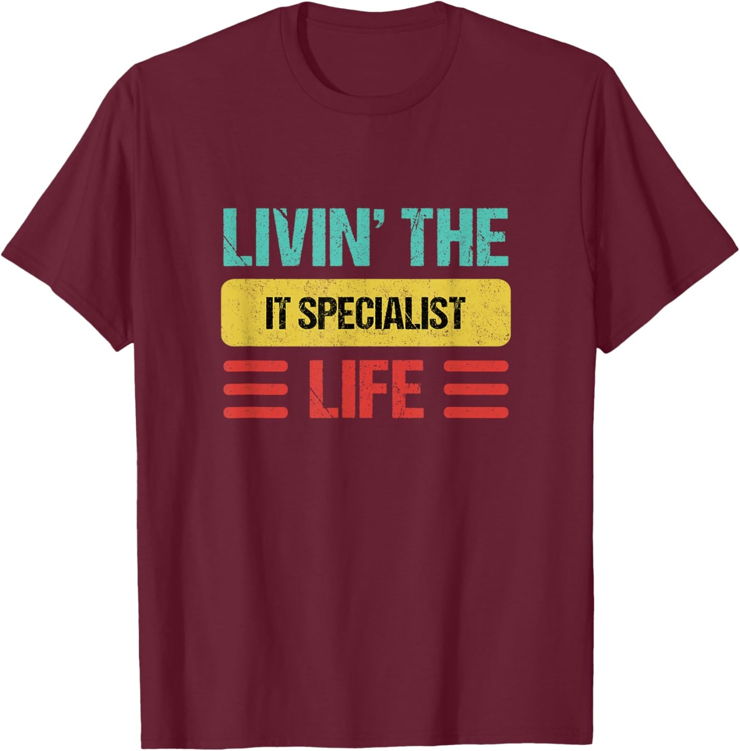 It Specialist T-Shirt - T-Shirt | Maroon