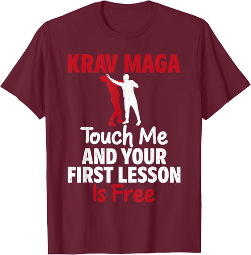 Touch me and your first Lesson is free Krav Maga