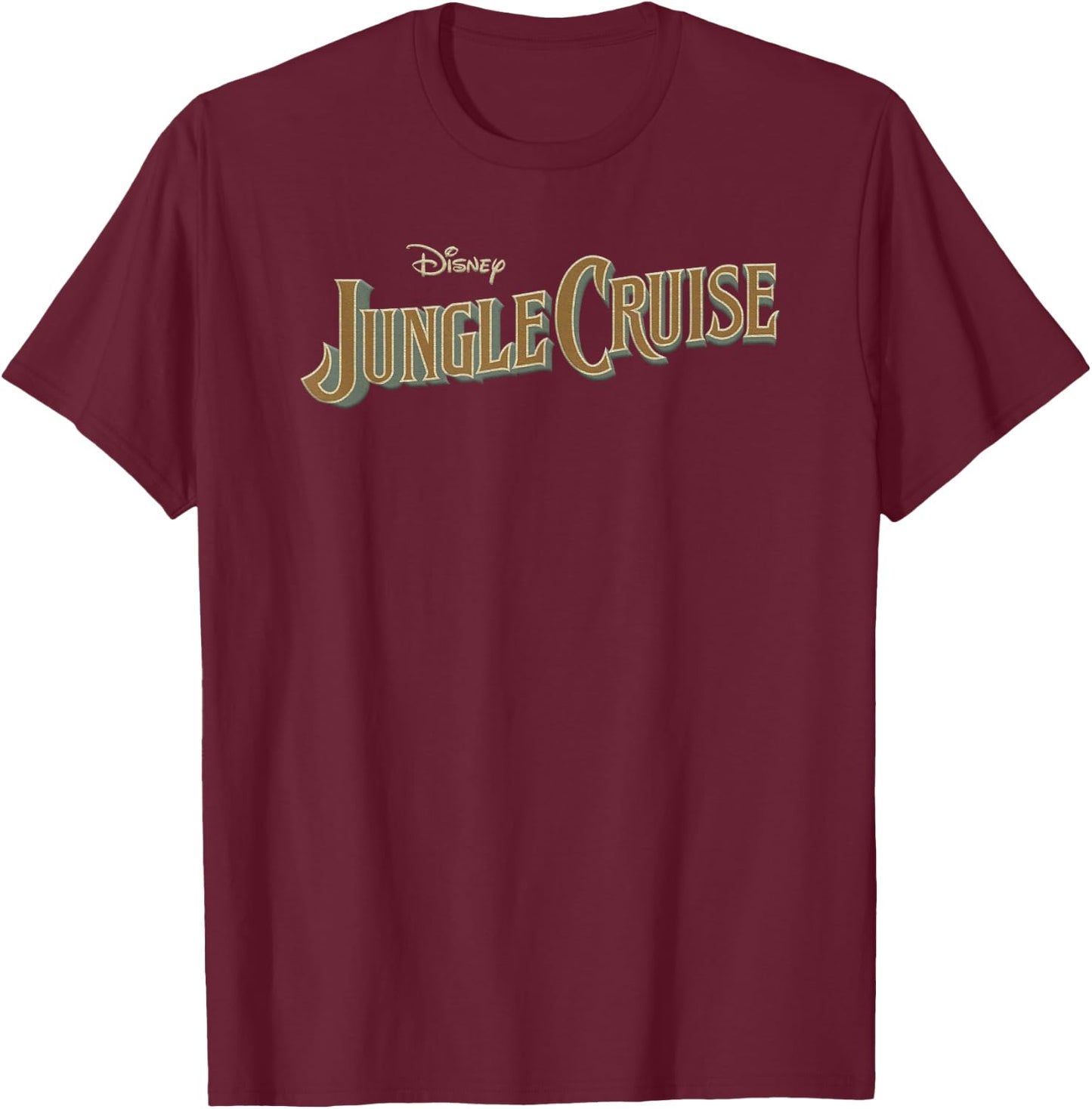 Disney Jungle Cruise Logo T-Shirt - T-Shirt | Maroon