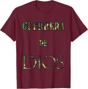 Guerrera de Dios T-Shirt - T-Shirt | Maroon