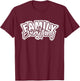 Family Reunion, Matching Family, Family Vacation, Family T-Shirt - T-Shirt | Maroon