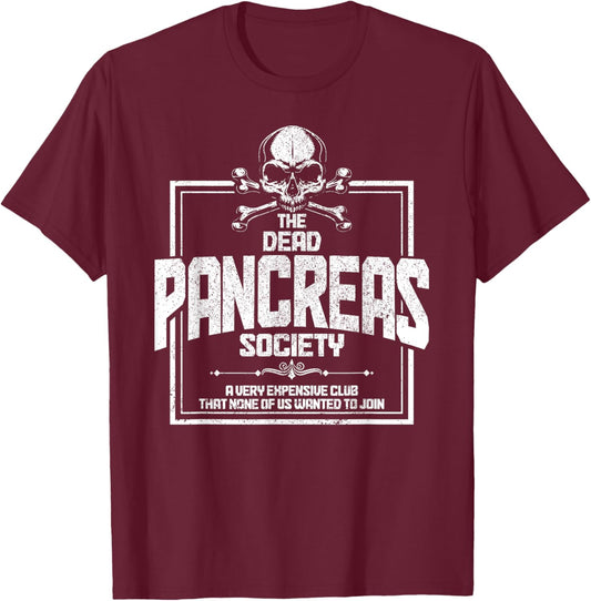 Diabetes Awareness Month Type 1 Diabetic T1D Awareness Funny T-Shirt - T-Shirt | Maroon