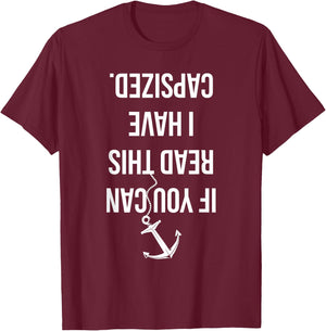 Funny Sailing Nautical Boating Sailboat Lover Gift Men Women T-Shirt - T-Shirt | Maroon