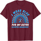 I Wear Blue For My Sister Diabetes Awareness Sister Brother T-Shirt - T-Shirt | Maroon