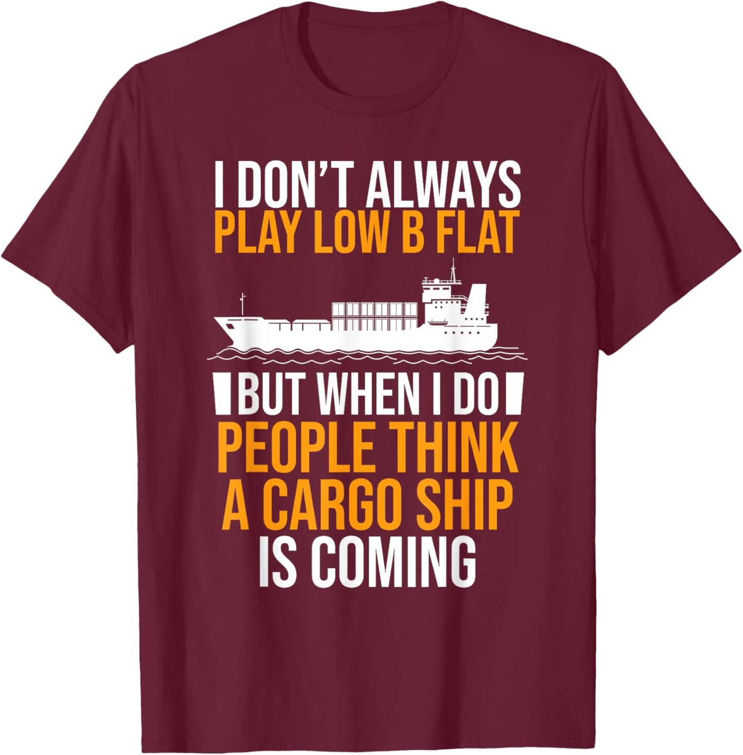 Funny Bassoonist Bassoon Play Orchestra Music Player T-Shirt - T-Shirt | Maroon
