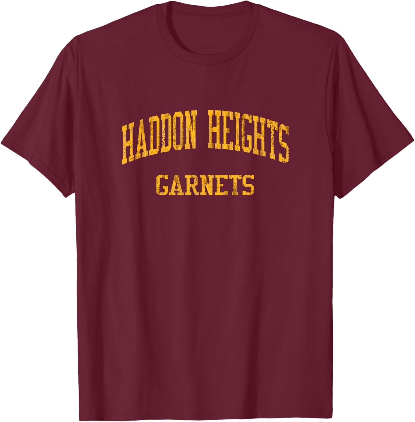 Haddon Heights High School HS Haddon Heights NJ Vintage SPOR T-Shirt - T-Shirt | Maroon