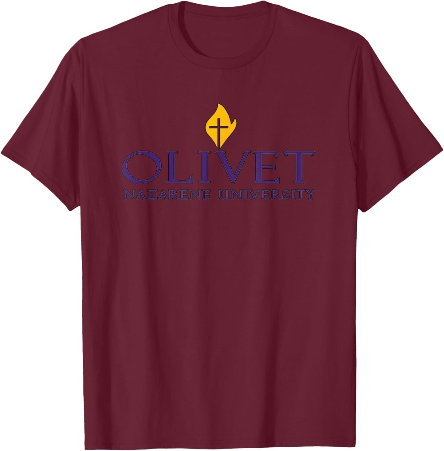 Olivet Nazarene University Tiger Pride 60914 T-Shirt - T-Shirt | Maroon