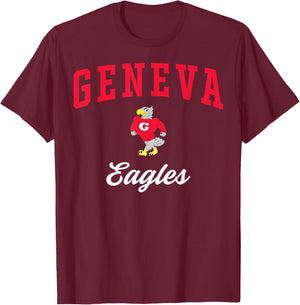 Geneva High School Eagles C3 T-Shirt - T-Shirt | Maroon