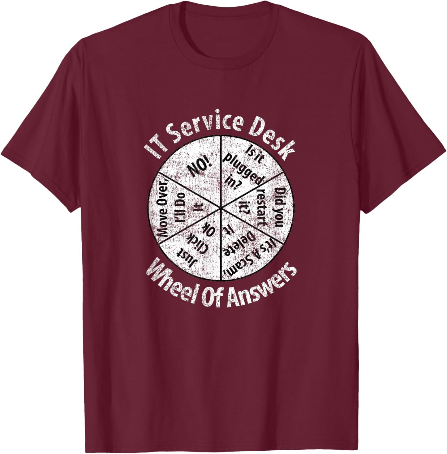Funny IT Information Technology Gift Women Graduate T-Shirt - T-Shirt | Maroon
