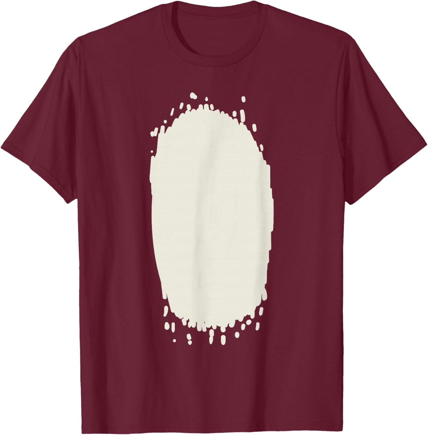 Donkey Funny Animal Lazy DIY Costume Easy Halloween T-Shirt - T-Shirt | Maroon