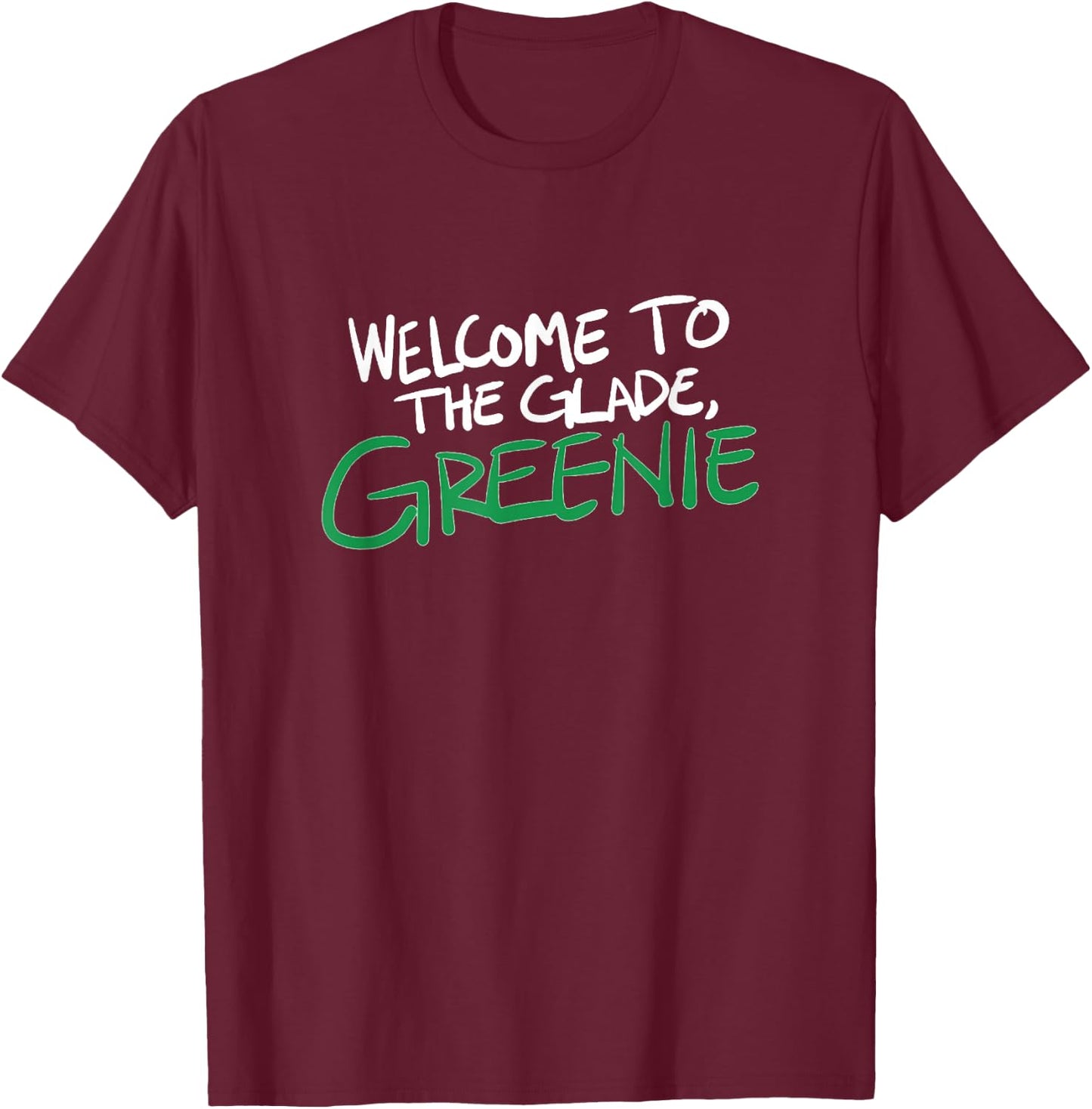 Welcome to The Glade Bookish , Book Lover Gift Small T-Shirt - T-Shirt | Maroon