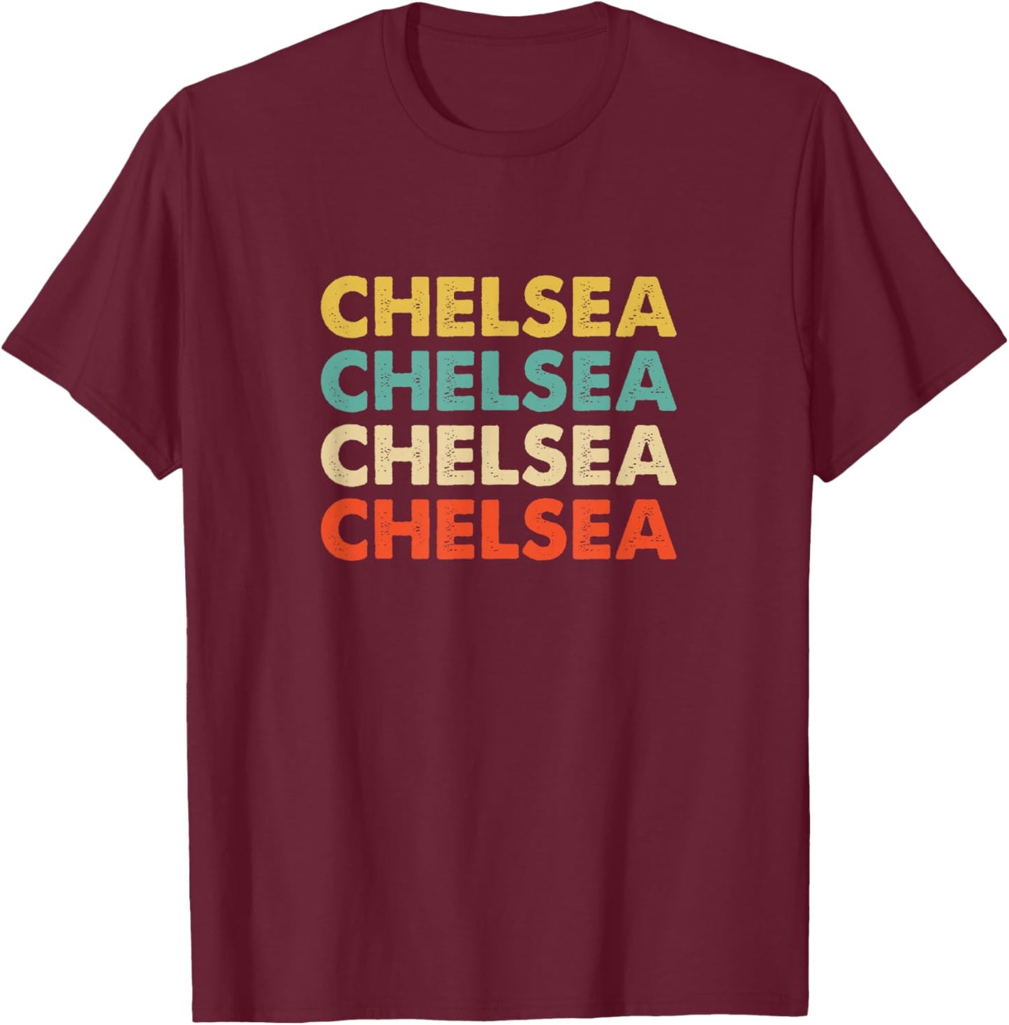 Chelsea Name T-Shirt - T-Shirt | Maroon