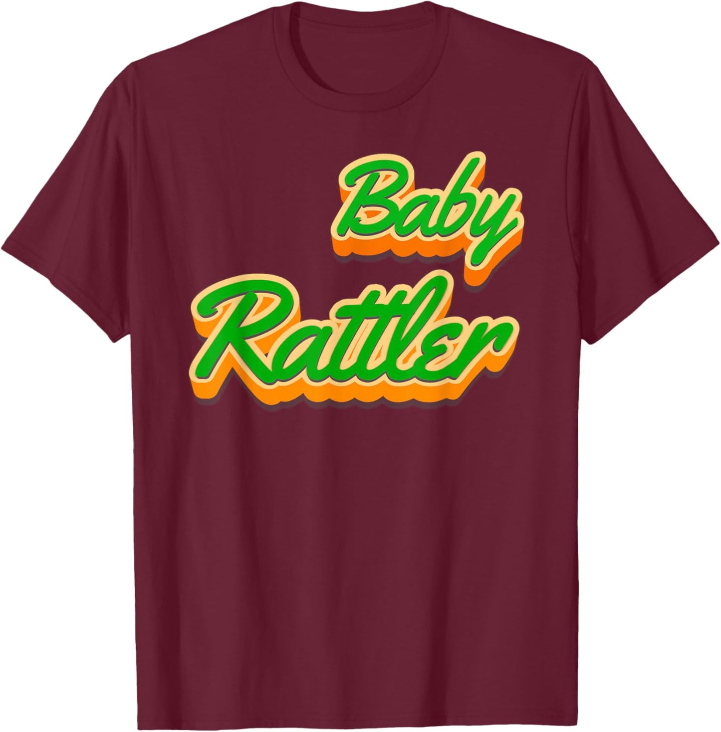 The Baby Rattler T-Shirt - T-Shirt | Maroon
