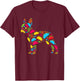 Boston Terrier Tacos Mexican Cinco De Mayo Taco T-Shirt - T-Shirt | Maroon