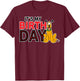 Pluto - It's My Birthday T-Shirt - T-Shirt | Maroon