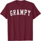 Grampy - Classic Bold Font Father's Day Grampy T-Shirt - T-Shirt | Maroon