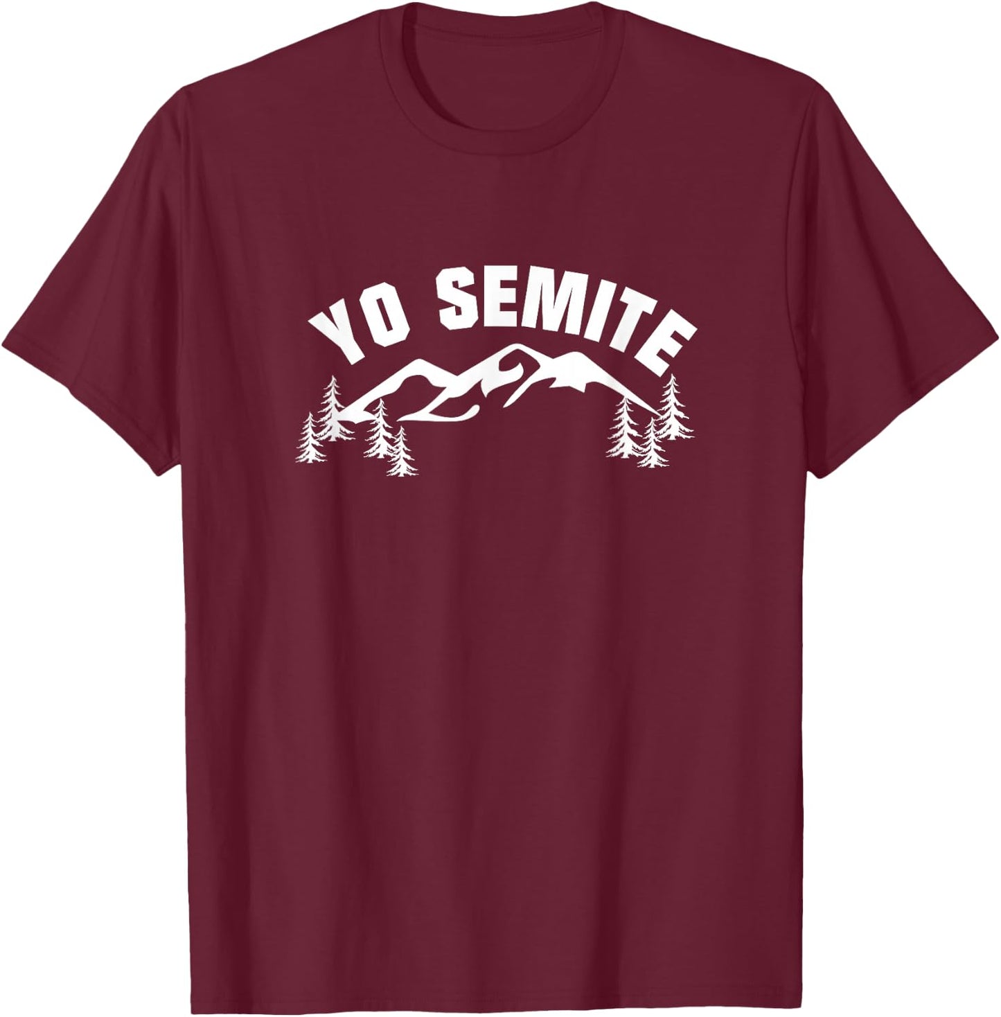 Yo Semite T-Shirt - T-Shirt | Maroon