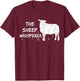 Sheeps Sheep Farmer Gift Animal Vintage T-Shirt - T-Shirt | Maroon