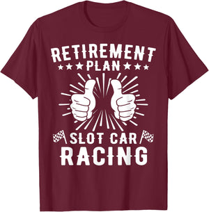 Slot Car Racing Controller Slot Car T-Shirt - T-Shirt | Maroon