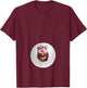 Pregnant Volleyball T-Shirt - T-Shirt | Maroon