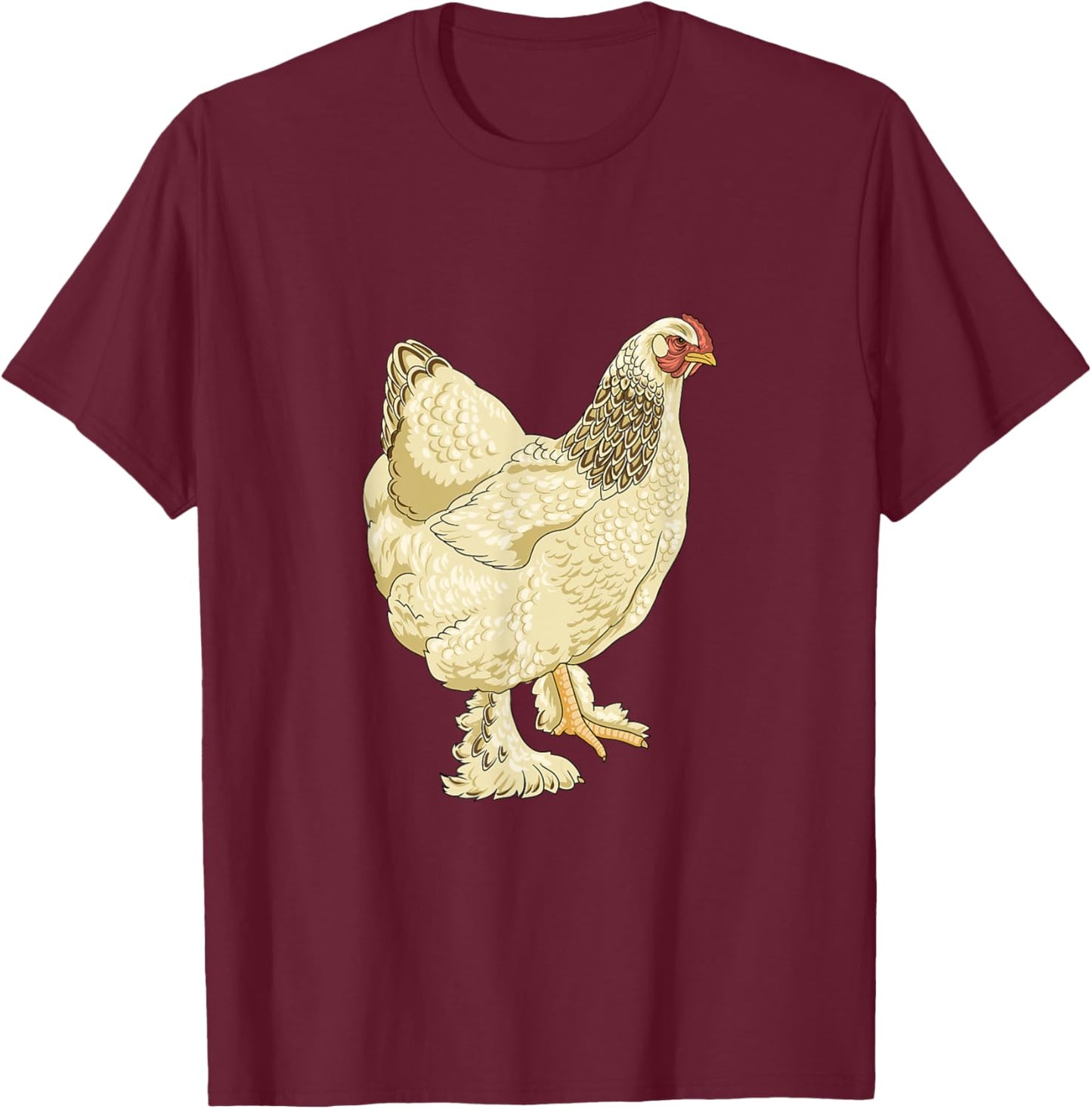 Brahma Chicken T-Shirt - T-Shirt | Maroon