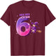 Hex Ich Bin 6 Hexen Geburtstag Geschenke für Mädchen T-Shirt - T-Shirt | Maroon