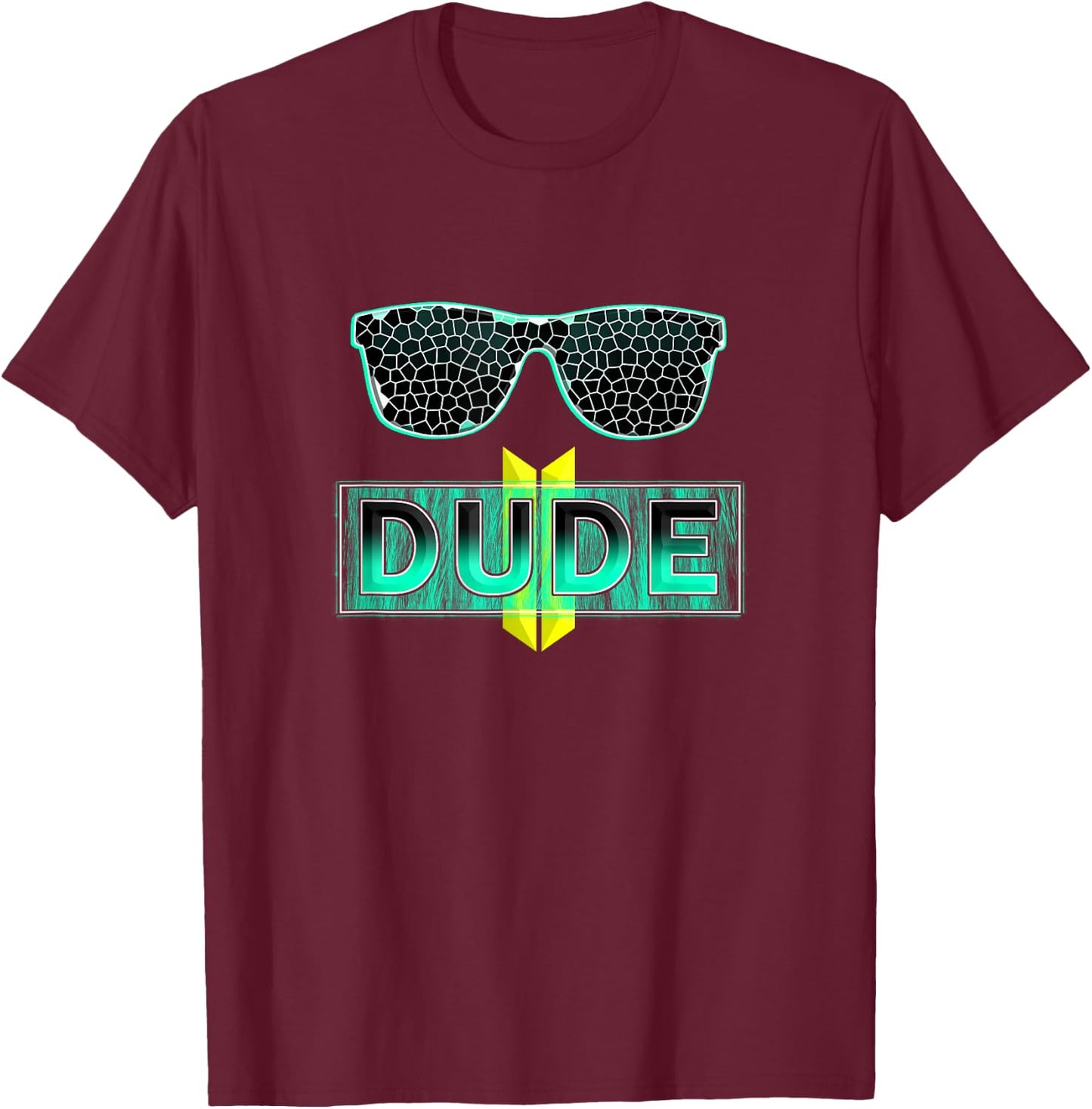 Perfect Dude Merchandise Perfect Dude Shirt Dude T-Shirt - T-Shirt | Maroon