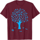 Binary Tree Computer Funny Science Lovers Coding Nerd T-Shirt - T-Shirt | Maroon