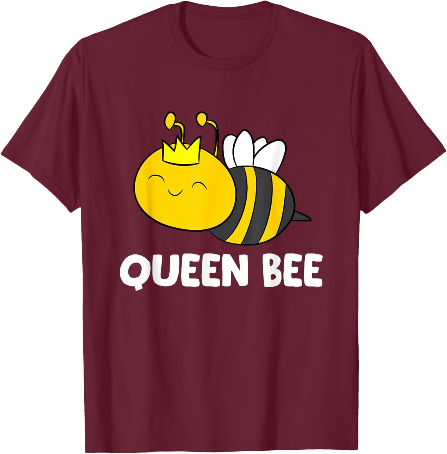 Queen Bee Love Bees Beekeeper Beekeeping T-Shirt - T-Shirt | Maroon