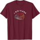 Retro Clam Shell Digger Clamming I Dig Clams T-Shirt - T-Shirt | Maroon