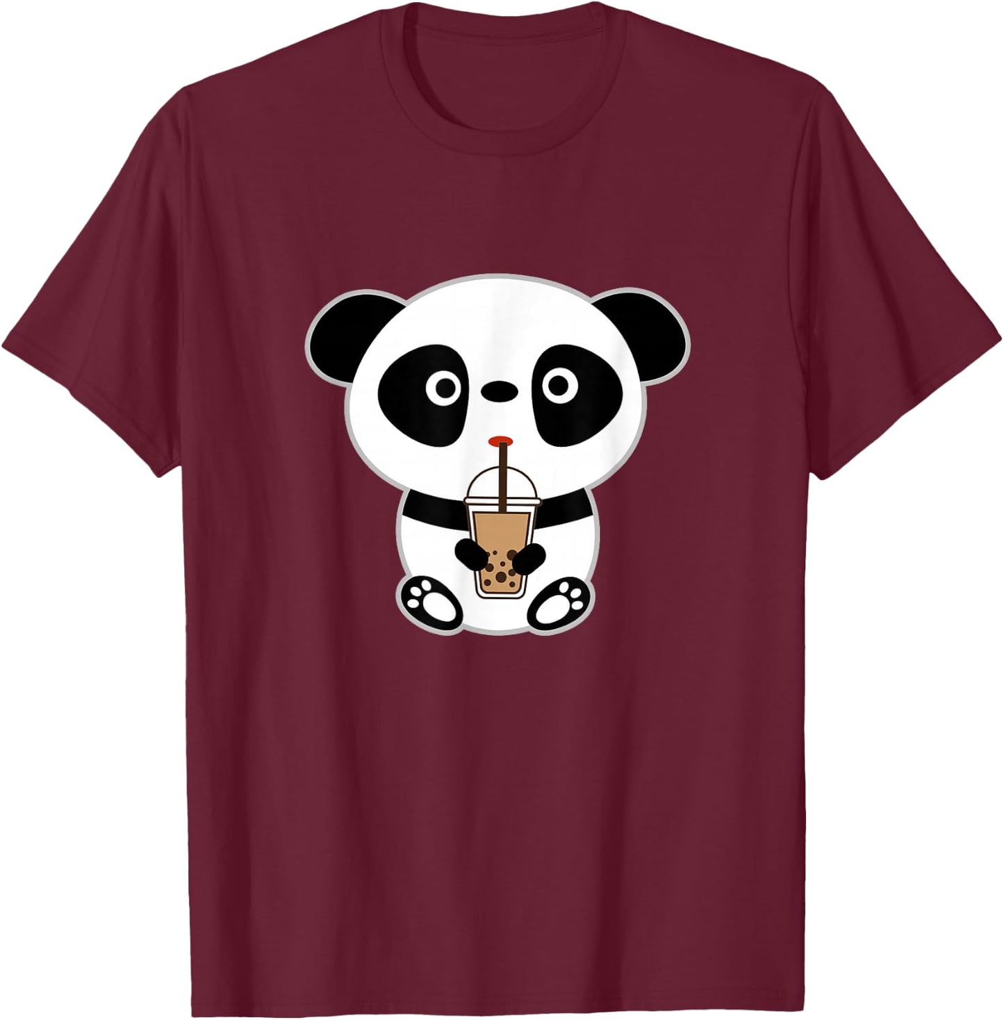 Boba Bubble Tea Gift T-Shirt - T-Shirt | Maroon