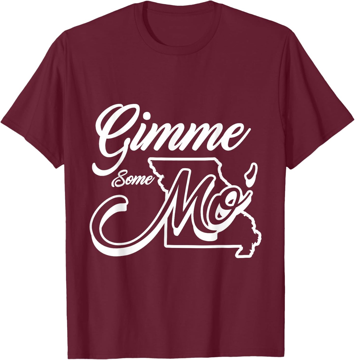 Nelly's Country Grammar E.I. Gimme Some MO T-Shirt - T-Shirt | Maroon