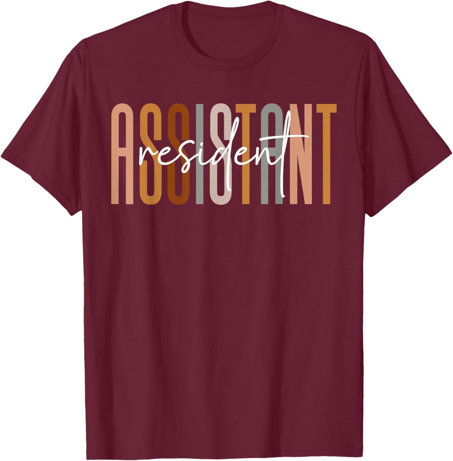 resident Assistant Squad Funny resident Assistant Crew T-Shirt - T-Shirt | Maroon