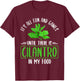 No Cilantro - Cilantro Hater - I Hate Cilantro T-Shirt - T-Shirt | Maroon